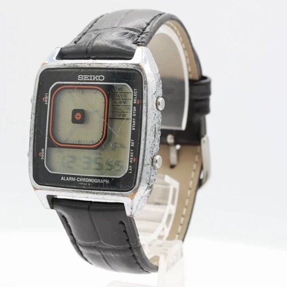 Vintage Seiko G757-4050 James Bond Men's Quartz LCD